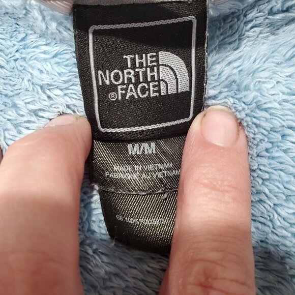 The North Face Women's Otis Fleece Blue Full-Zip Lightweight Jacket Pockets Sz M - Picture 12 of 15